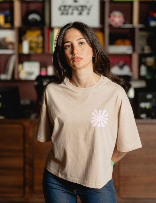 Oversized Tee - Sun Burst