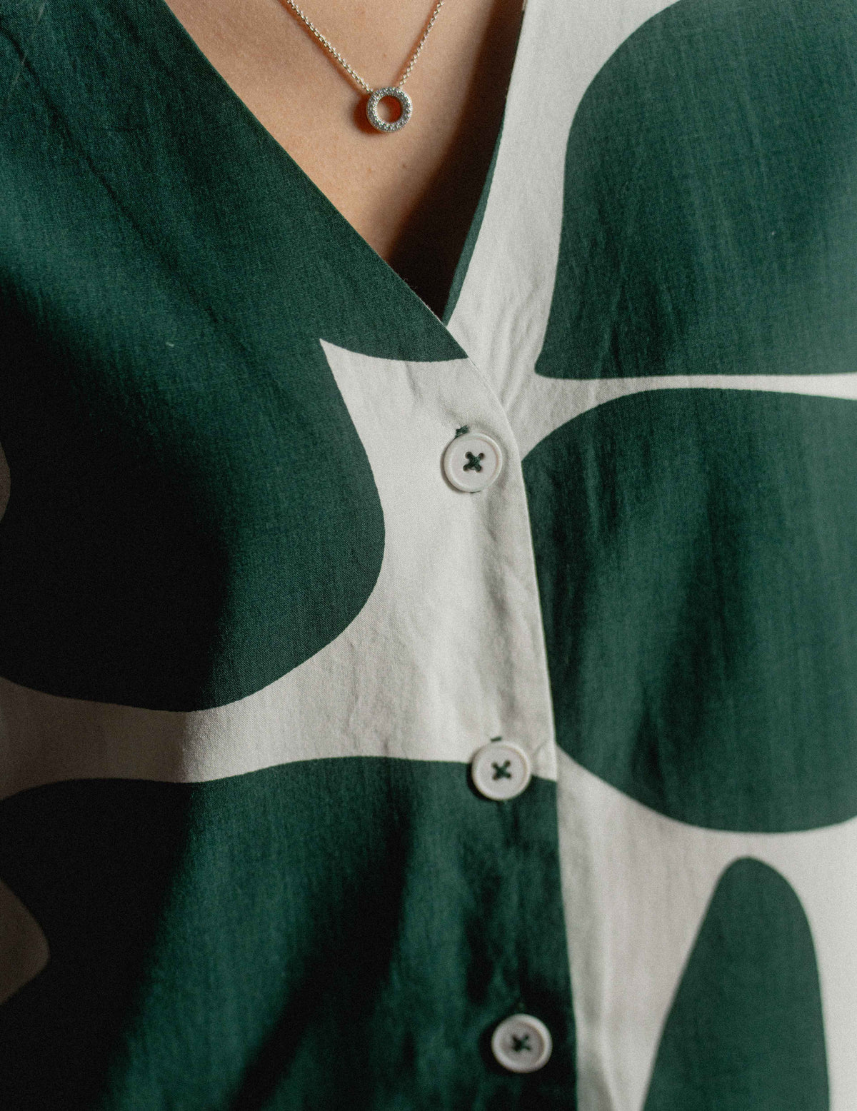 Ecovero Lay Blouse - Shakti Print
