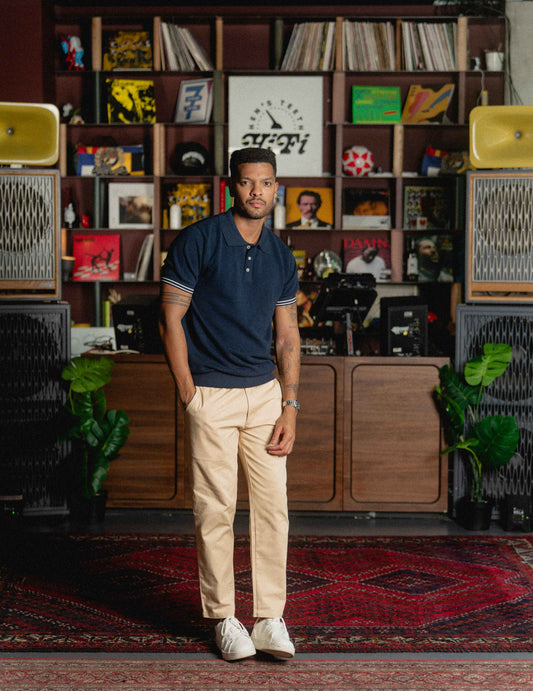 Fresh Knit Colar Tee