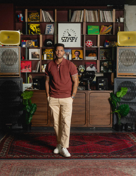 Fresh Knit Colar Tee