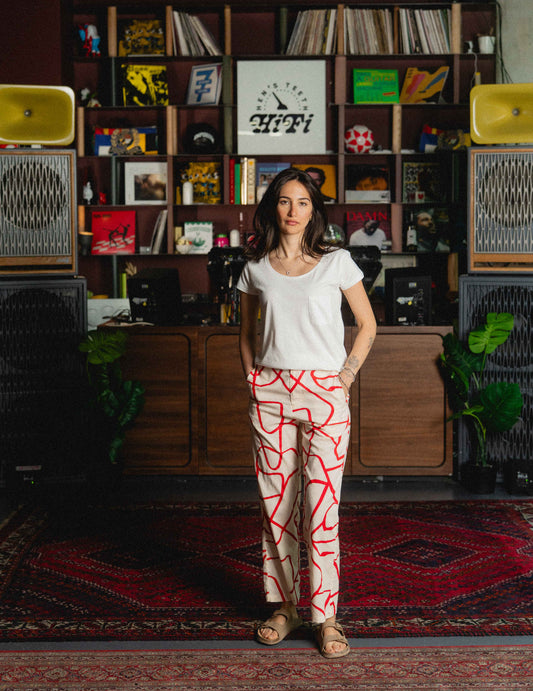 Seersucker Ali Pant - Summers Here