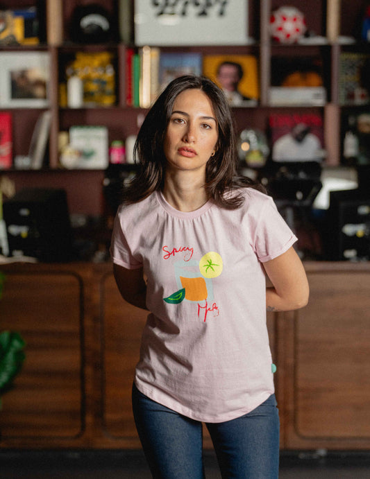 Rolled Sleeve Tee - Spicy Marg