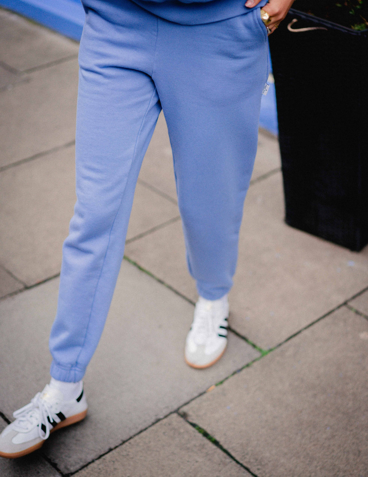Womens Track Joggers - Blue