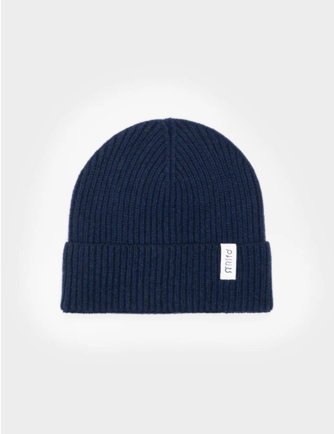 Recycled Cashmere Beanie Marcello - Blackberry Blue