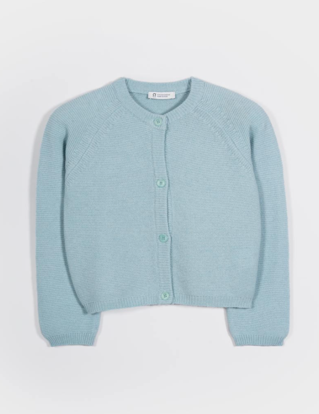 Cardigan Donna Mafalda - Recycled Cashmere - Verde Oceana