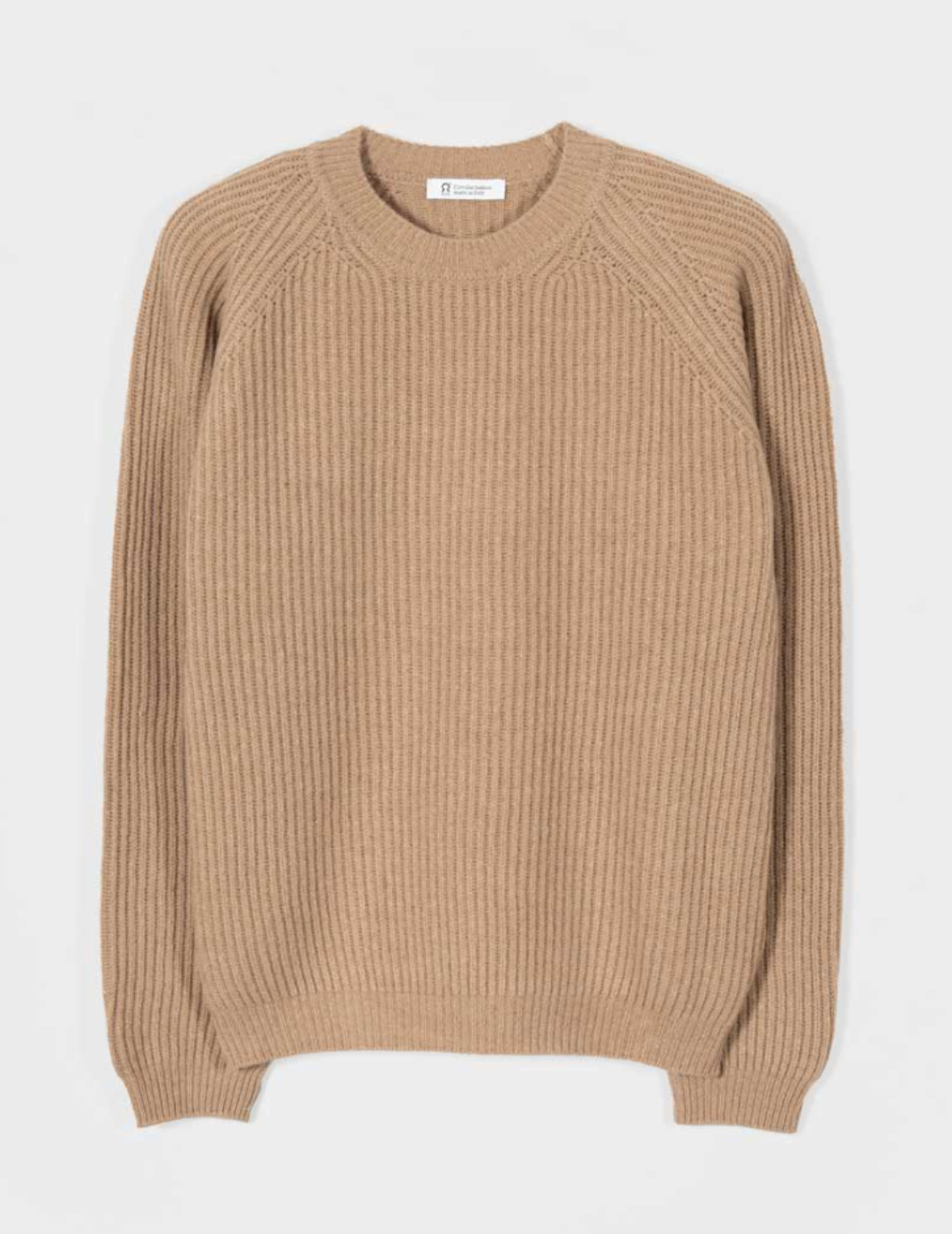SANTE Unisex Recycled Cashmere Sweater - Cork Beige