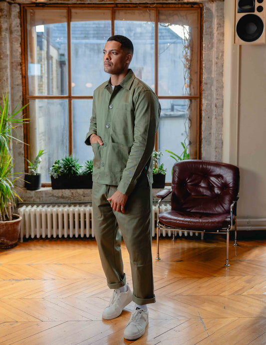 Fresh Relaxed Chinos - Green