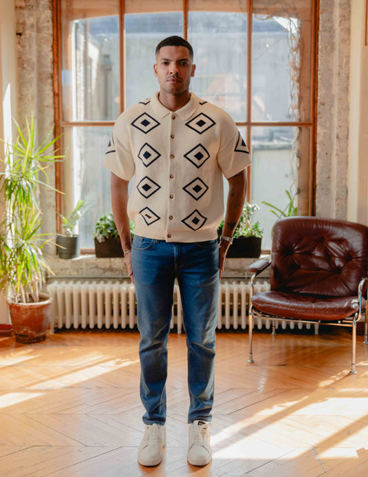 Fresh Knit Shirt - Diamond