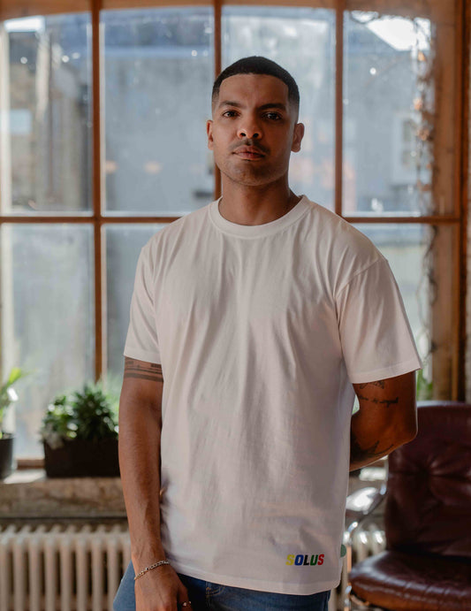 Fresh Staple Tee - Solus Print White