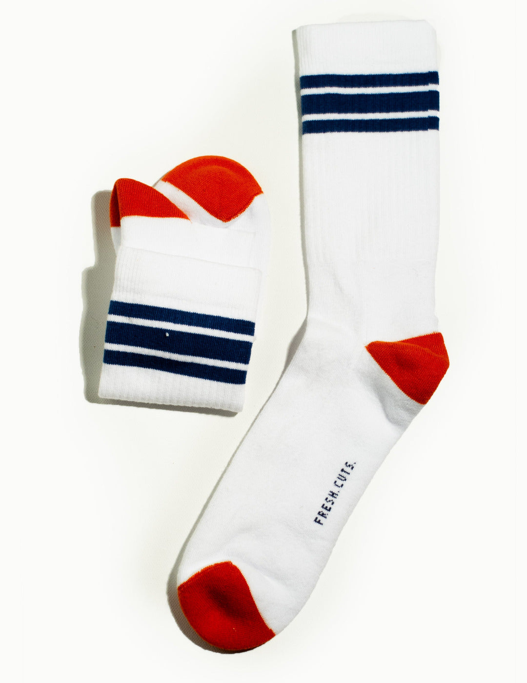 White Sports Sock