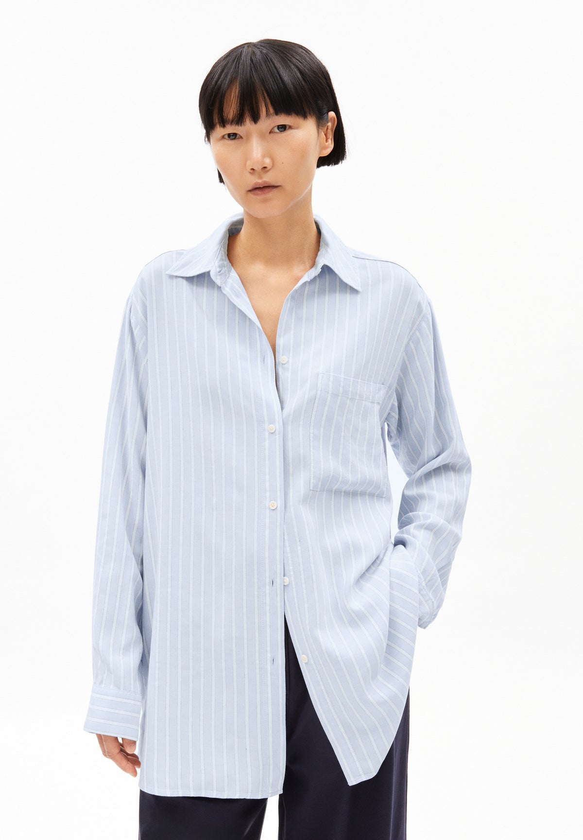 MAALGAA LINO STRIPED