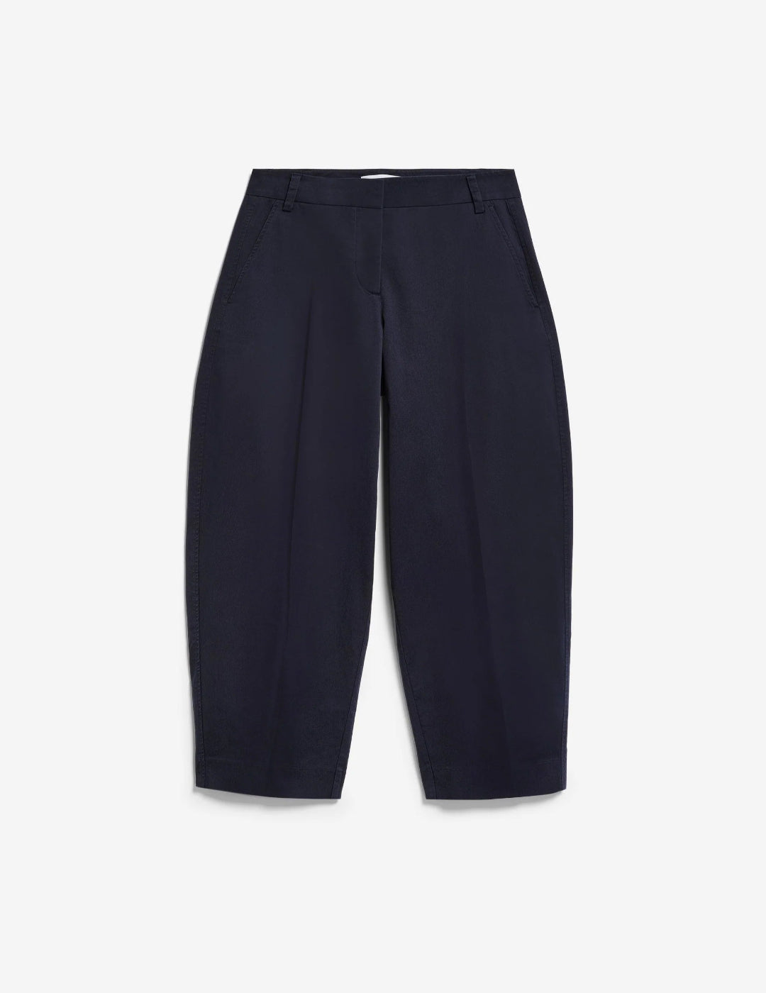 BARREL LEG TWILL PANT