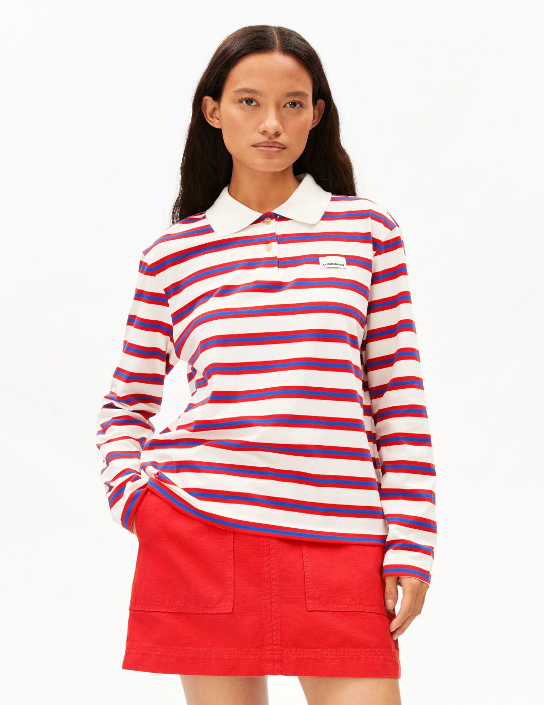 STRIPE POLO LONGSLEEVE