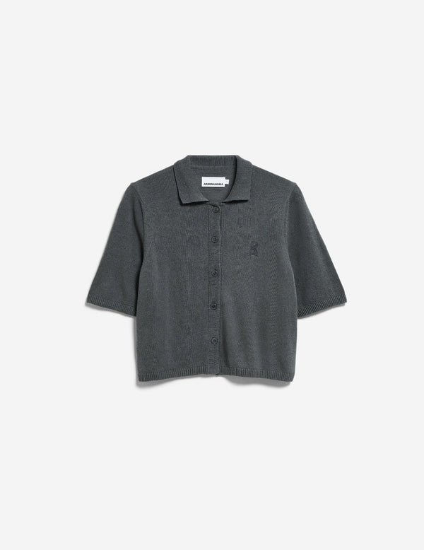 S SL LINEN BLEND KNIT CARDIGAN