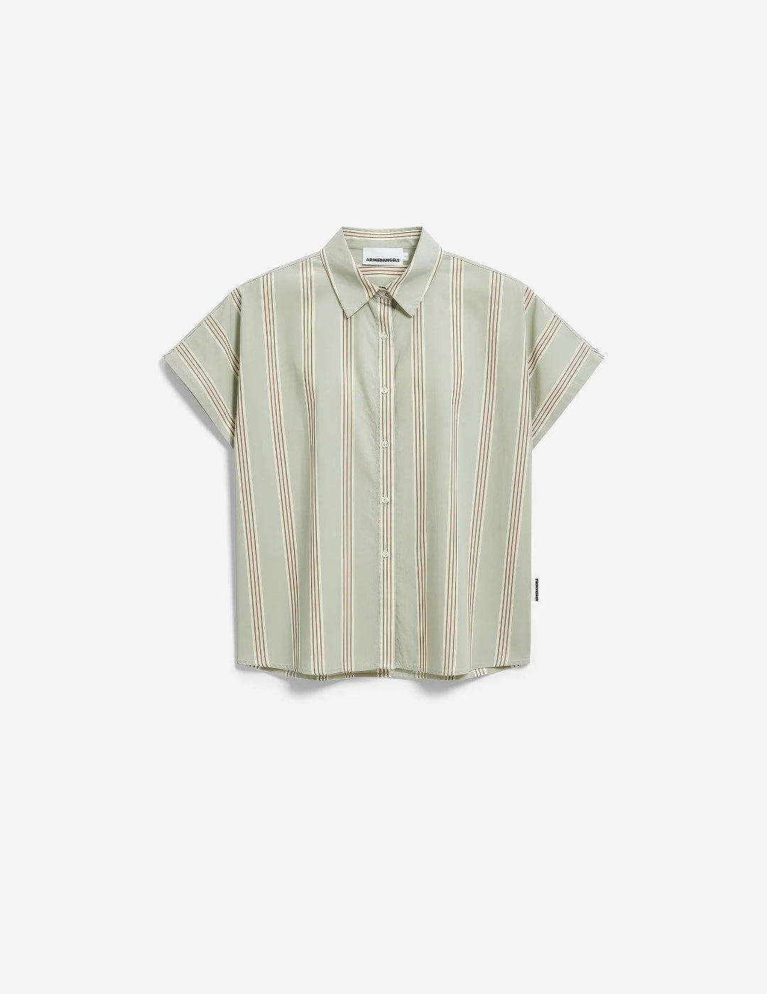 STRIPE POPLIN LARISAANA BLOUSE