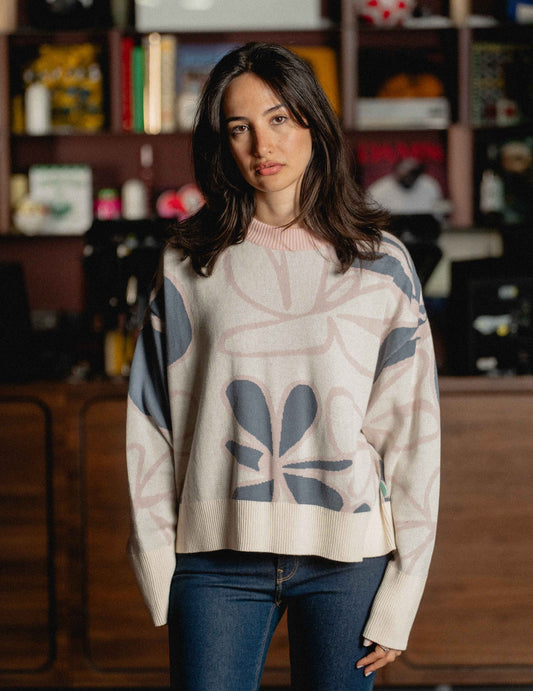 Fresh Summer Knit - Flowers