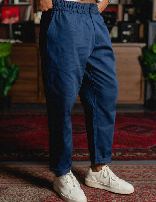 Fresh Relaxed Chinos - Navy