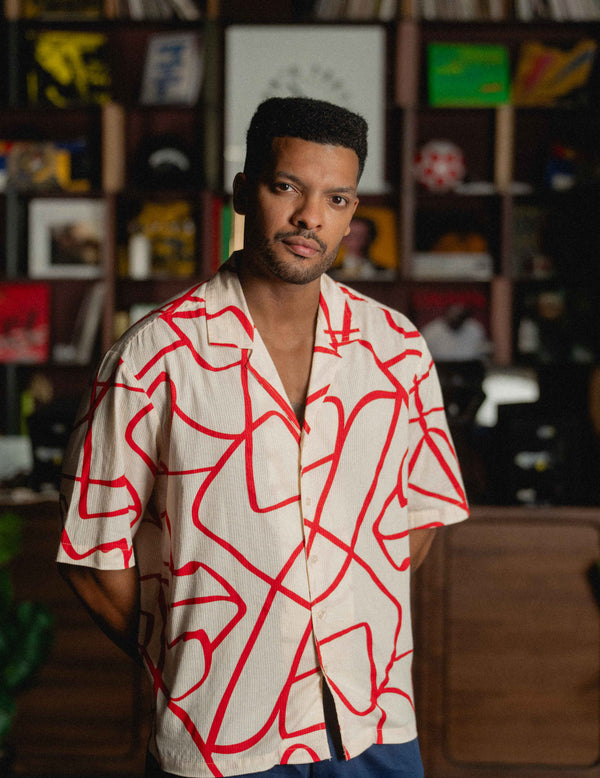 Seersucker Andy Shirt - Summers Here