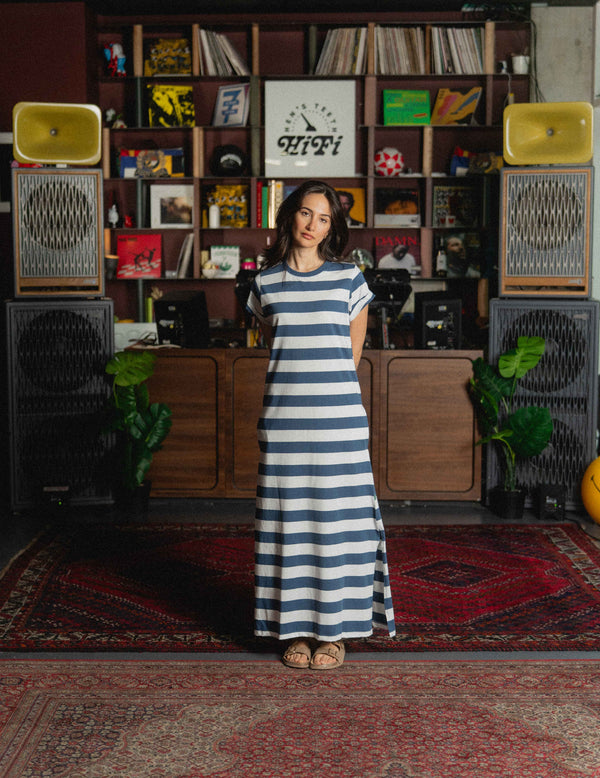 Heavyweight Stripe Dress