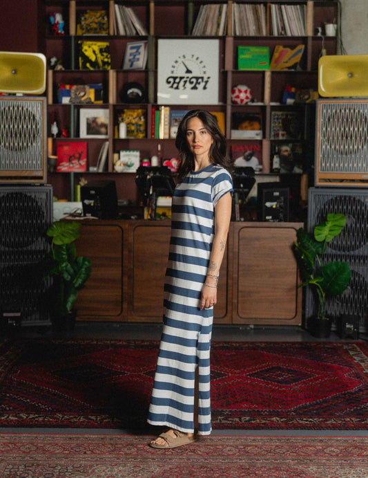 Heavyweight Stripe Dress