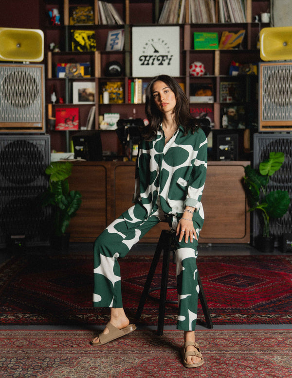 Ecovero Womens Shirt - Shakti Print