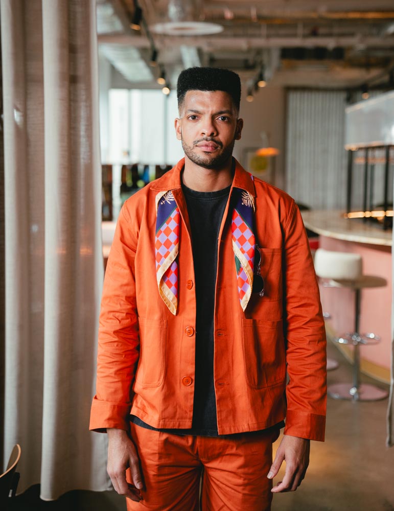 Workers Jacket - Burnt Orange