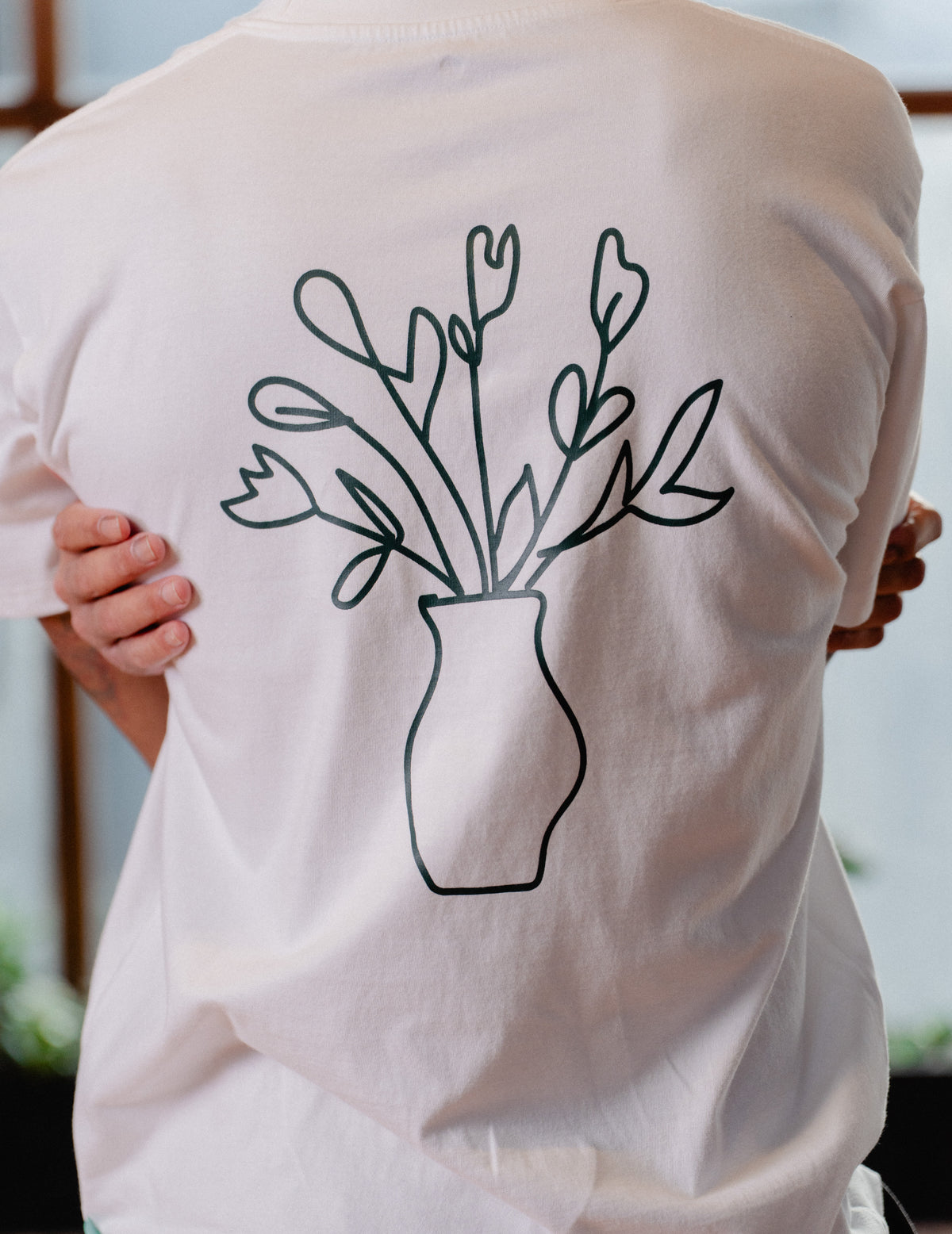 Fresh Heavyweight Tee - Table Flower