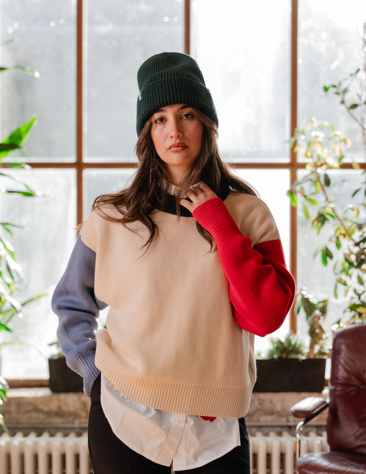 Fresh Heavy Knit Crew - The Mix