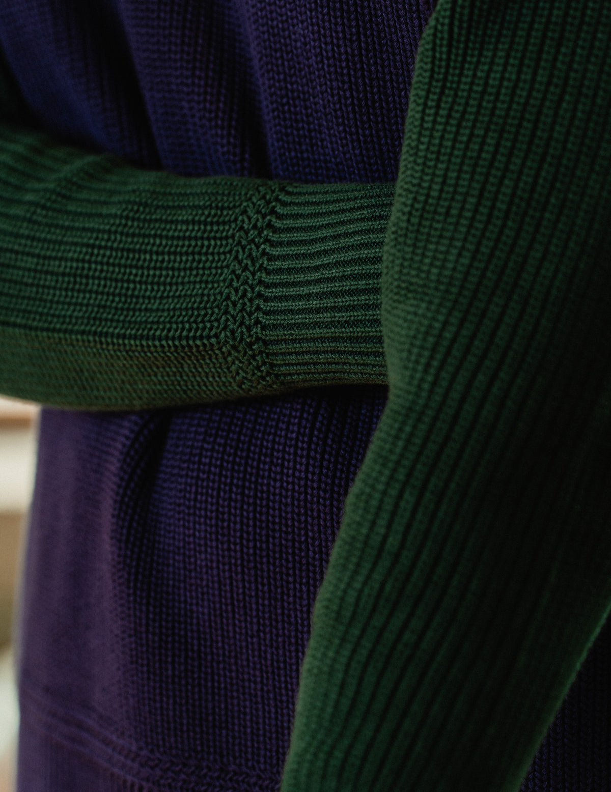 New Fresh Knit Staple Collar Crew - Mix Up