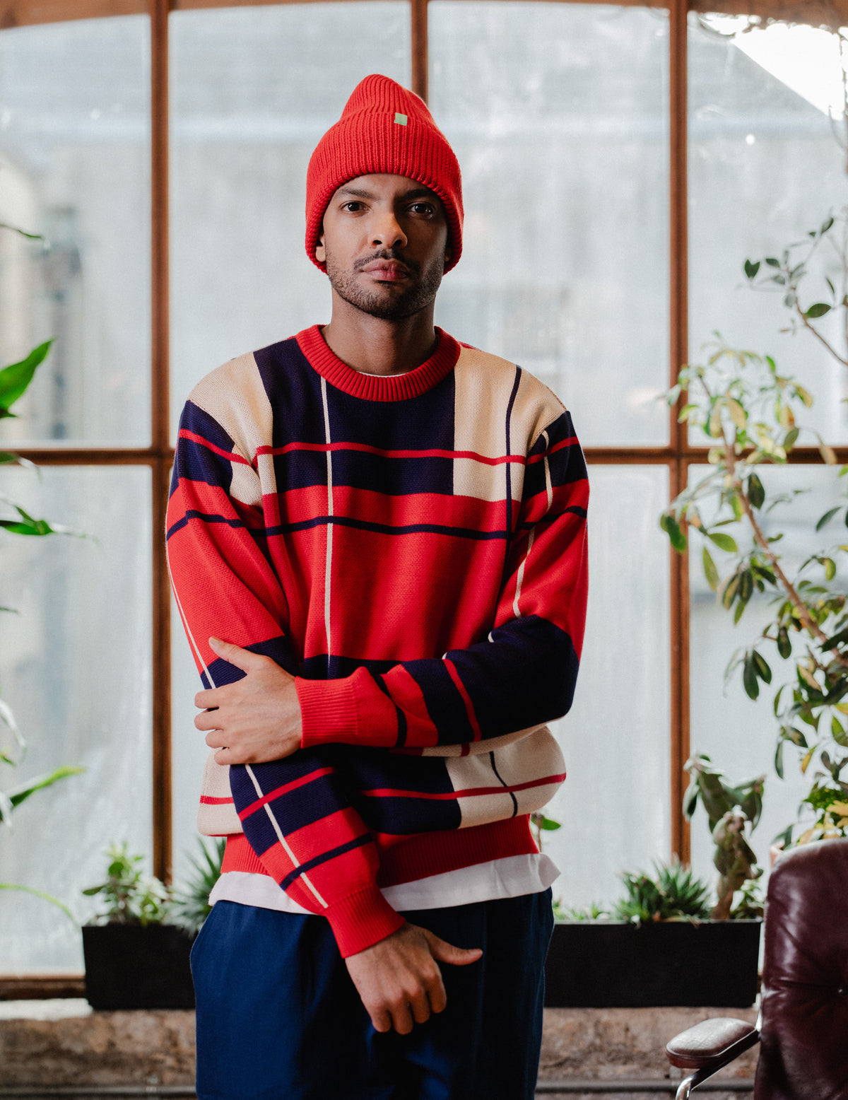 Fresh Knit - Check