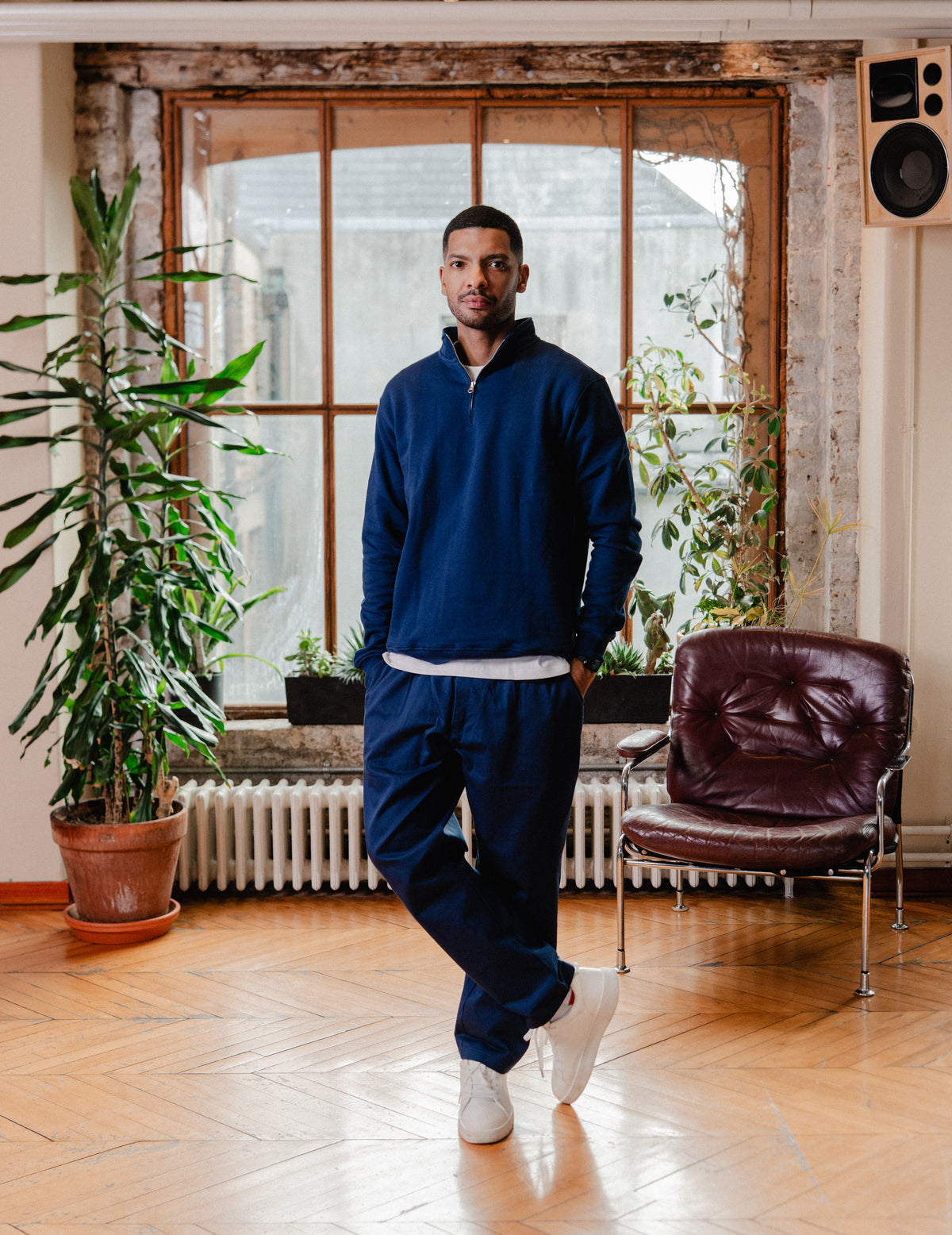 1/4 Zip - Navy