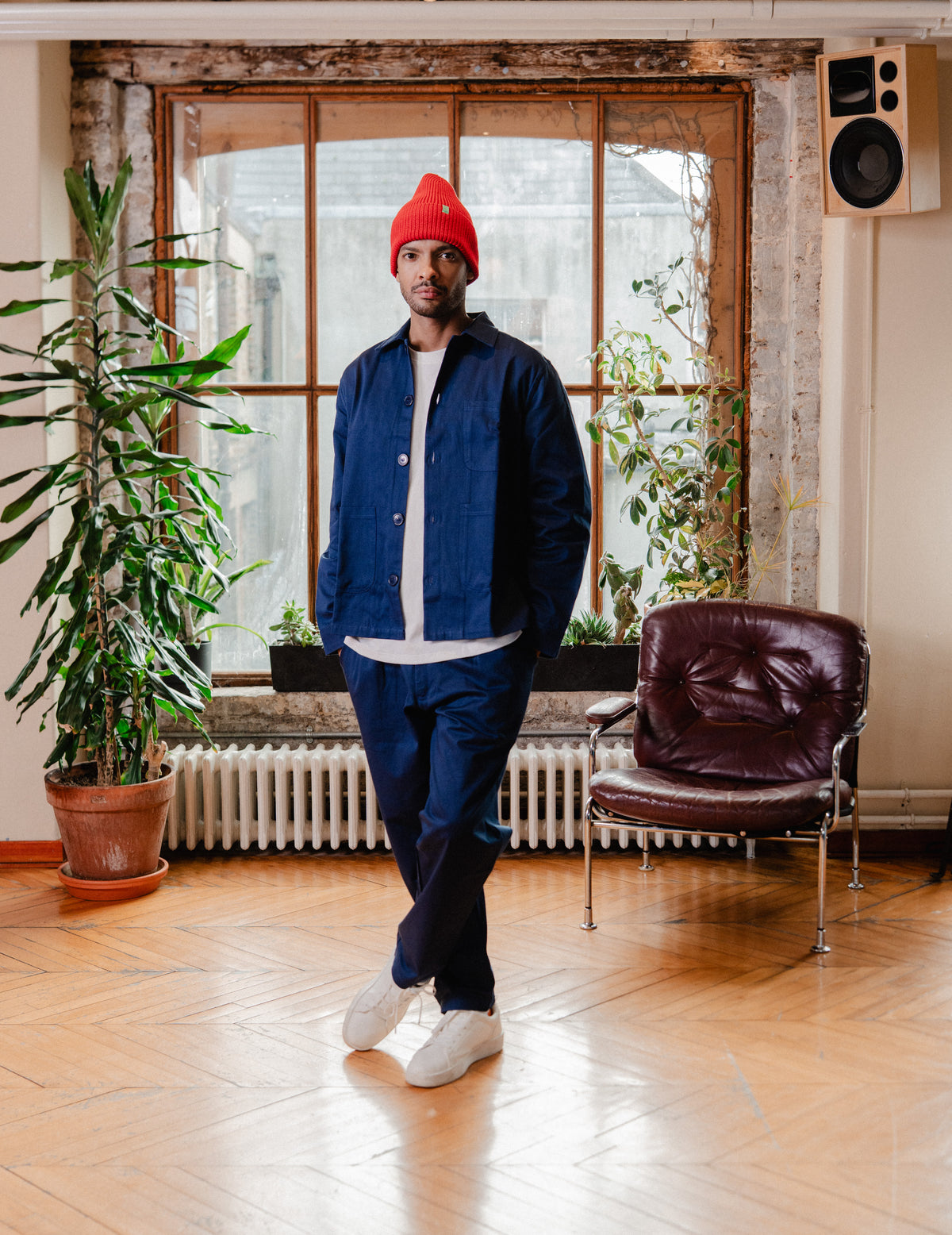 Workers Jacket - Navy