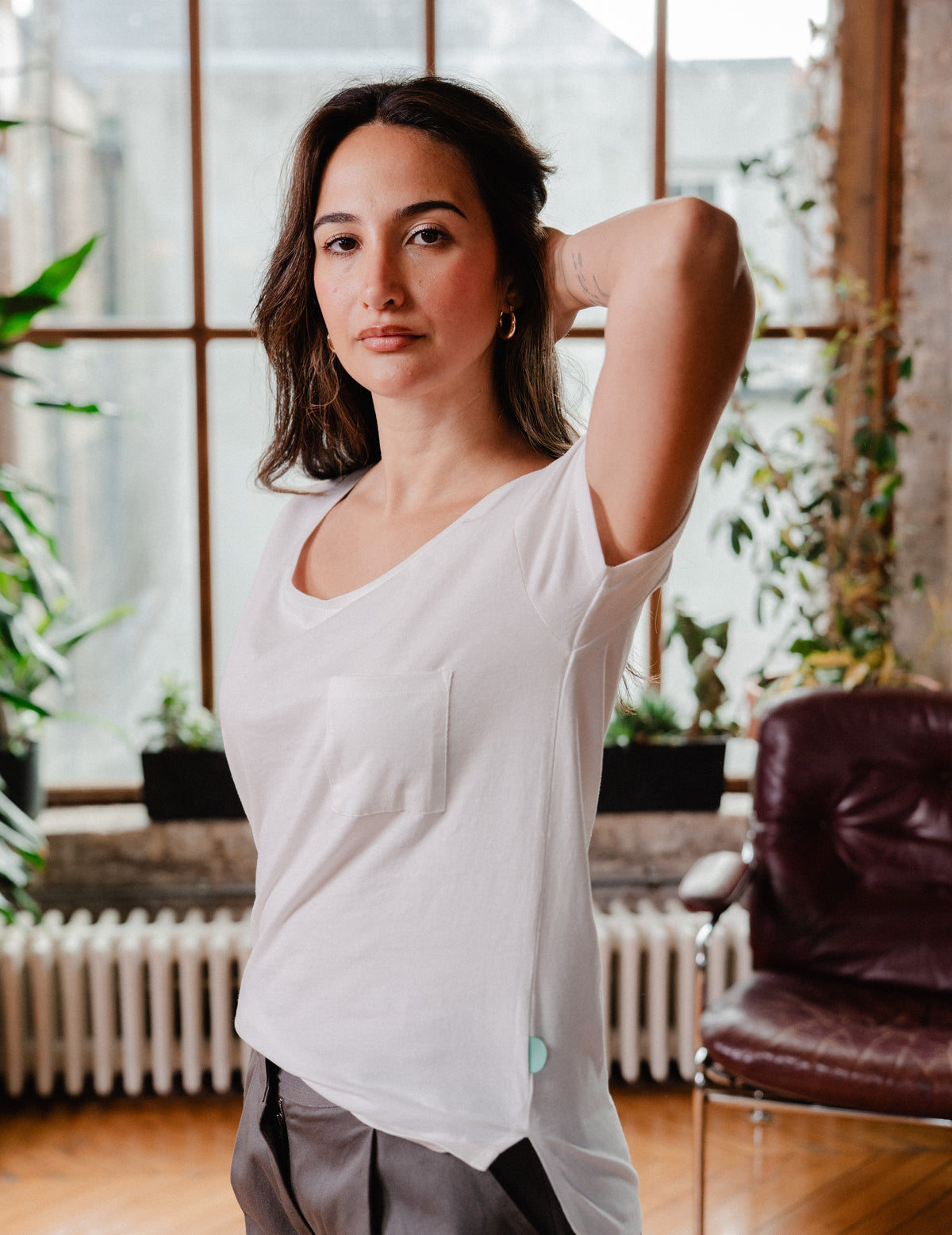 Pocket Tee - White