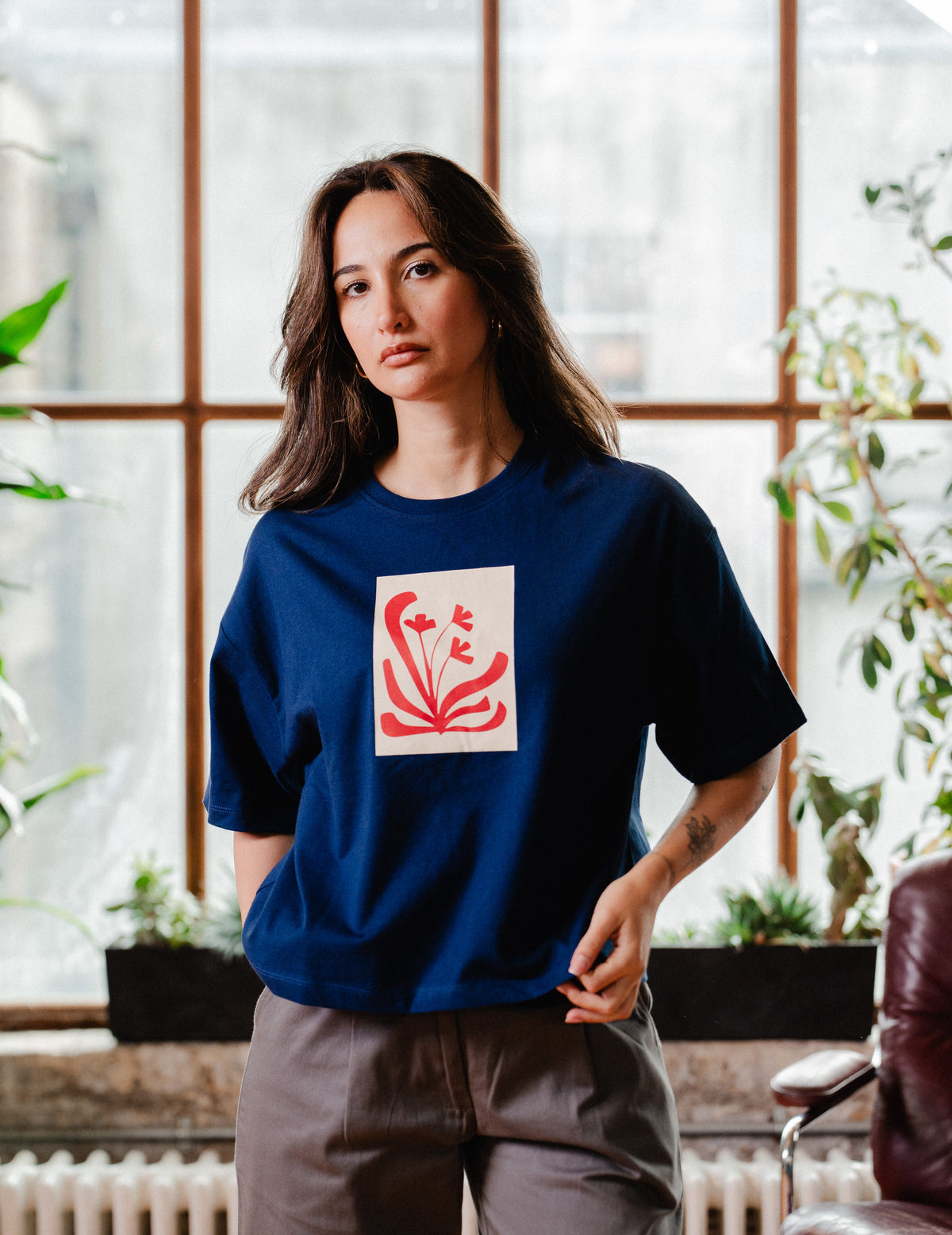 Oversized Heavyweight Tee - Roselight