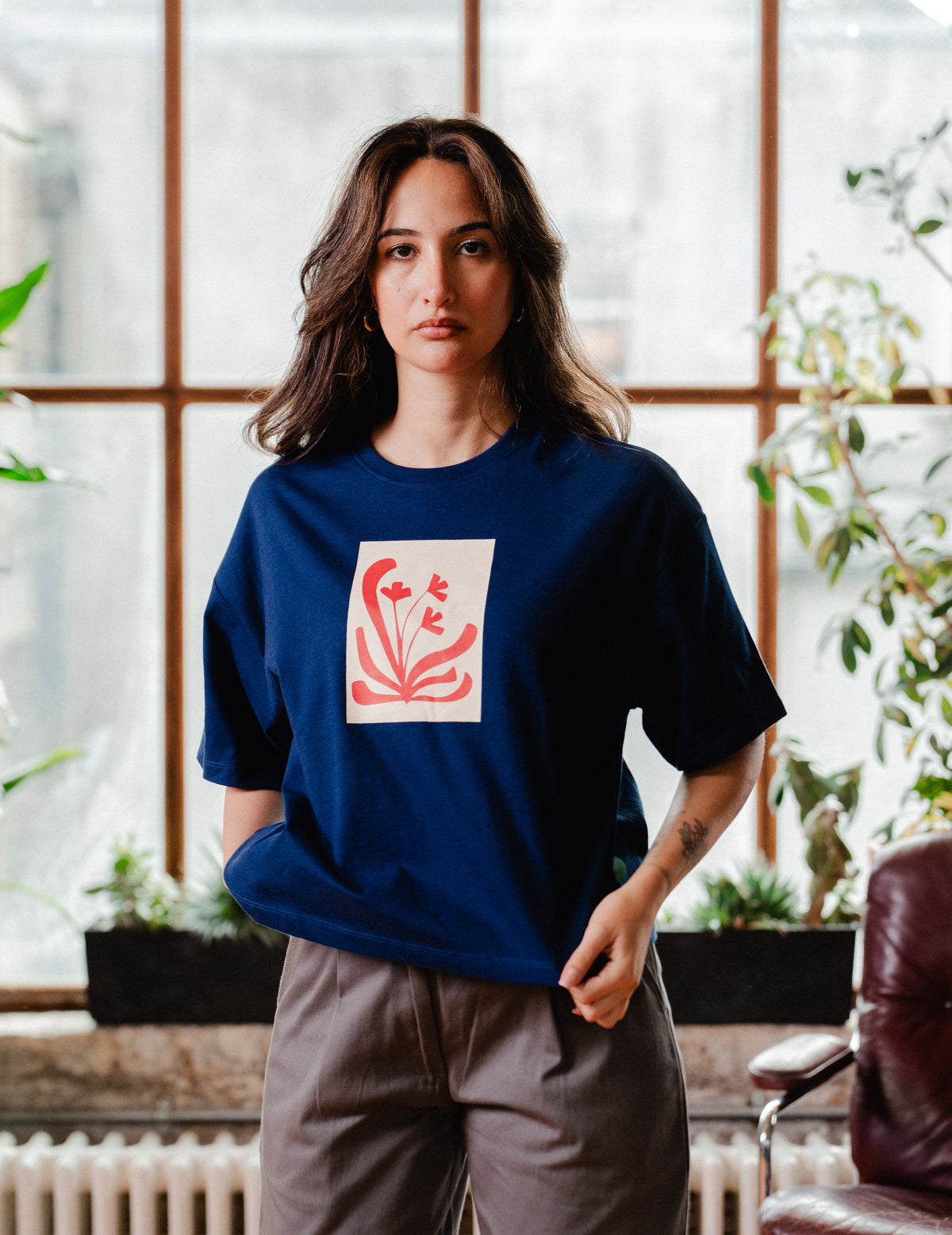 Oversized Heavyweight Tee - Roselight