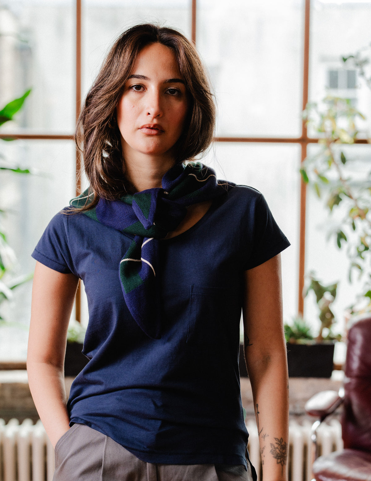 Pocket Tee - Navy