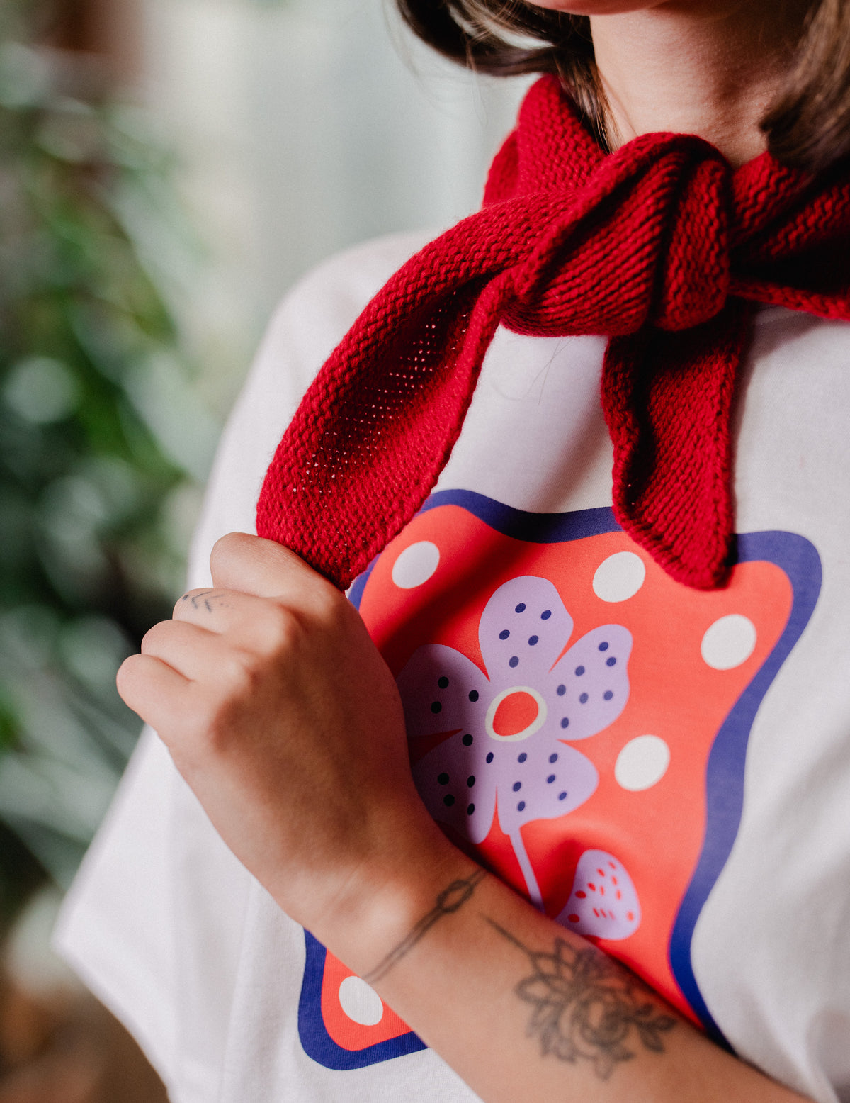 Masha Recycled Cashmere Triangle Scarf - Rifò x Fresh Cuts