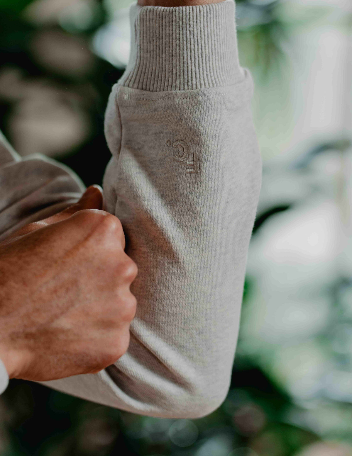 Everyday Zip Jacket - Melange Grey