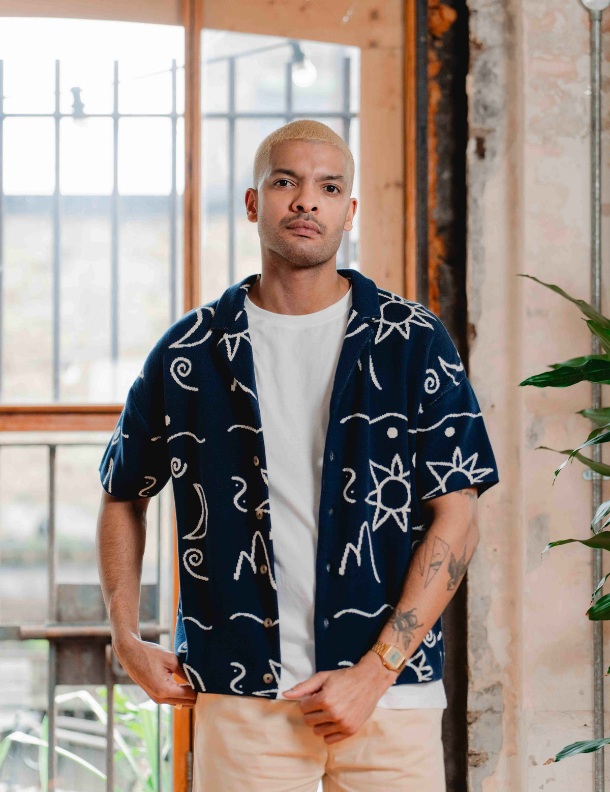 Fresh Knit Shirt - Sun Design