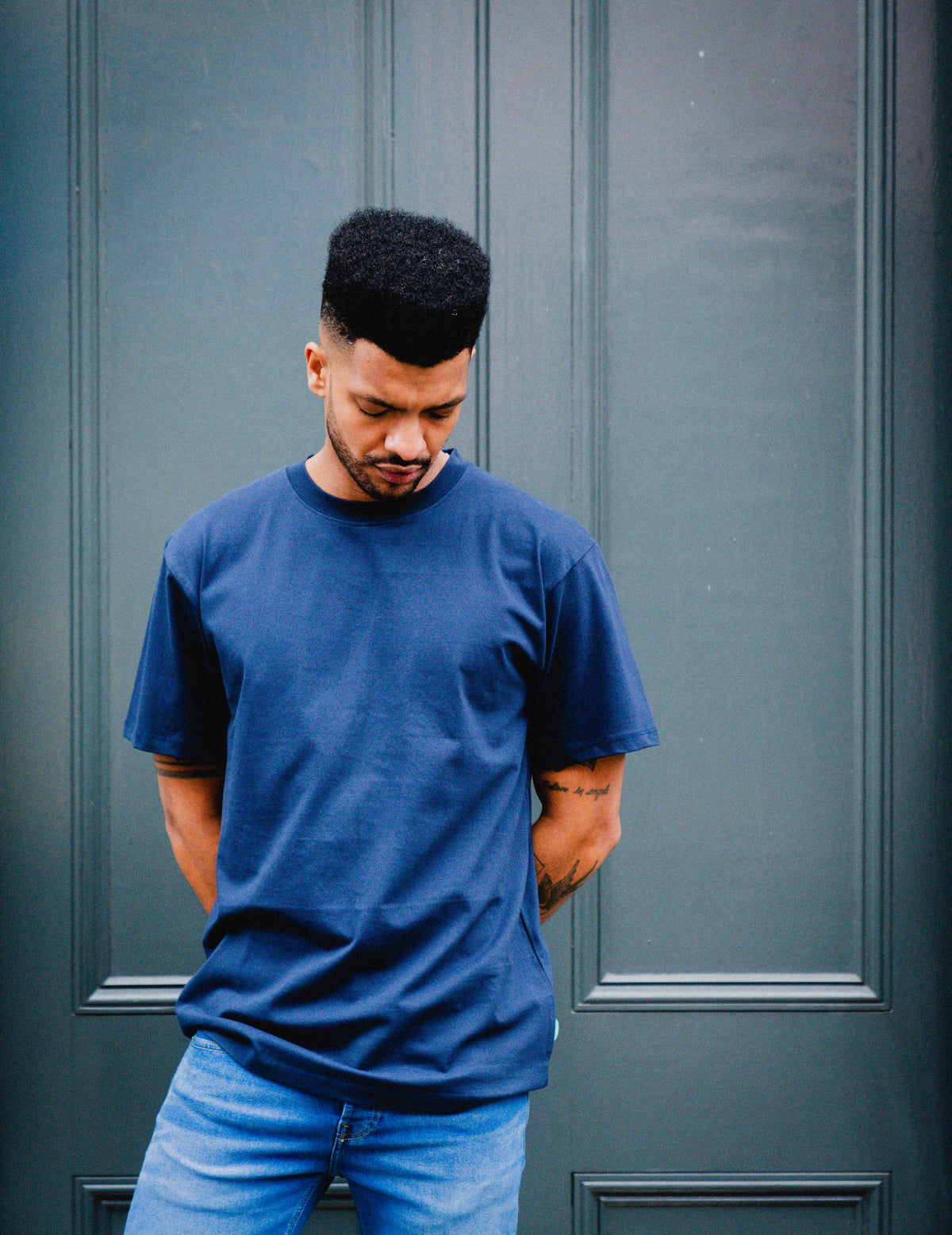 Heavyweight Tee - Navy