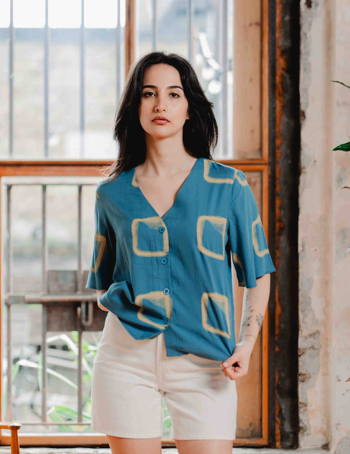 Ecovero Lay Blouse - Stella