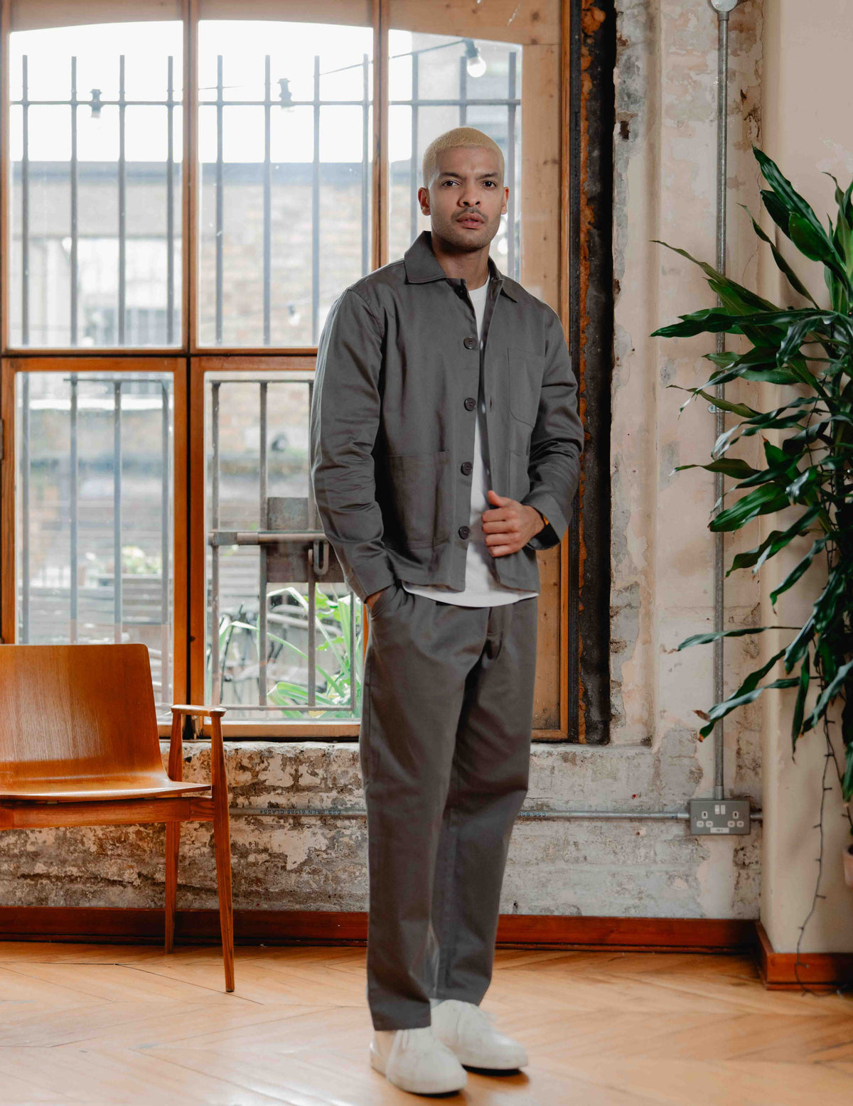 Worker Jacket - Grey