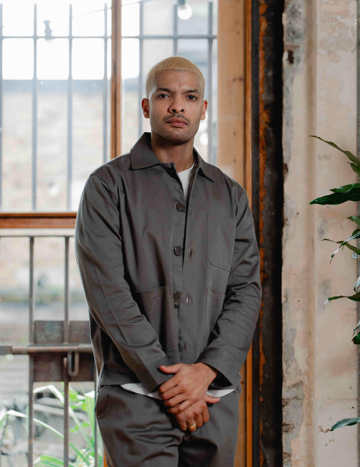 Worker Jacket - Grey