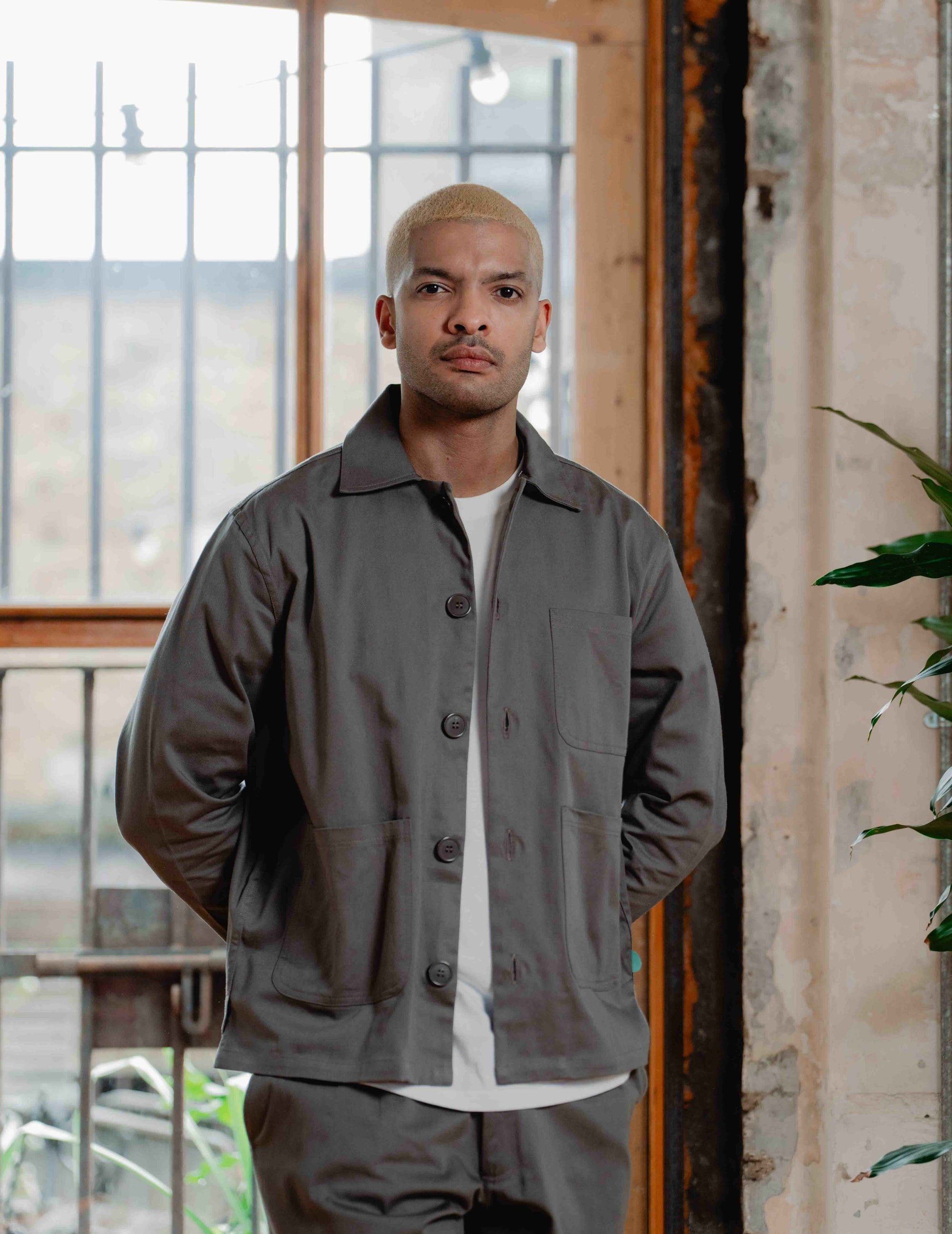 Worker Jacket - Grey