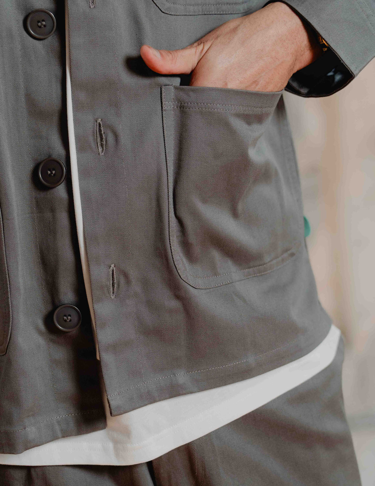 Worker Jacket - Grey