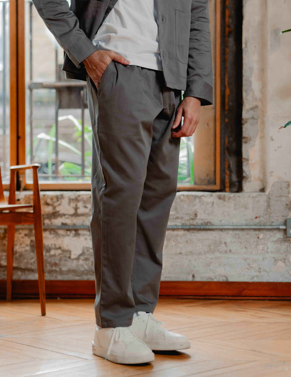 Fresh Relaxed Chinos - Grey