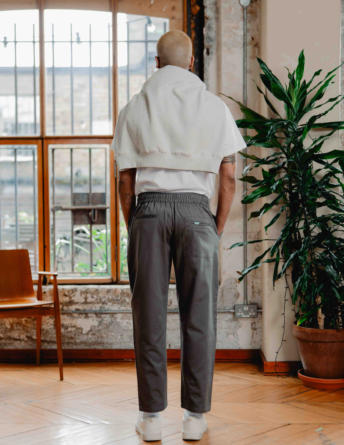 Fresh Relaxed Chinos - Grey