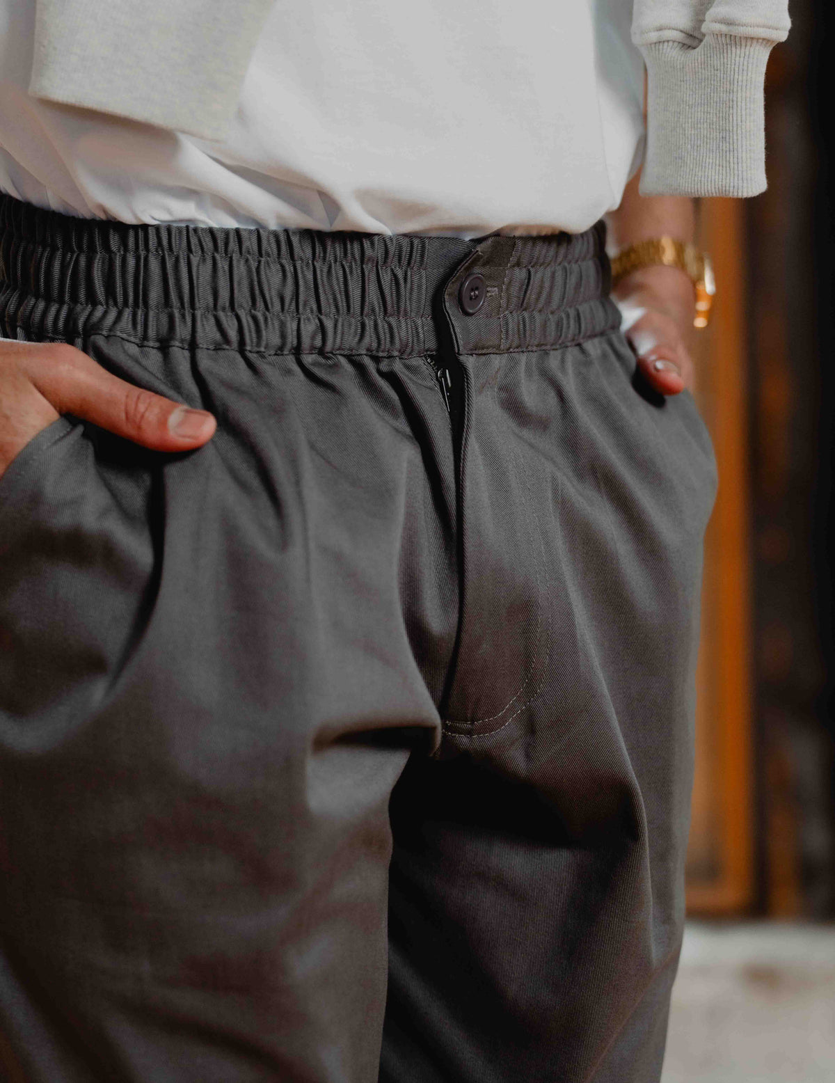 Fresh Relaxed Chinos - Grey