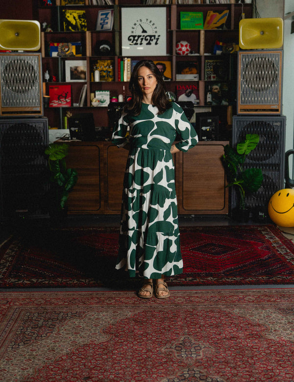 Ecovero Rae Dress - Shakti Print