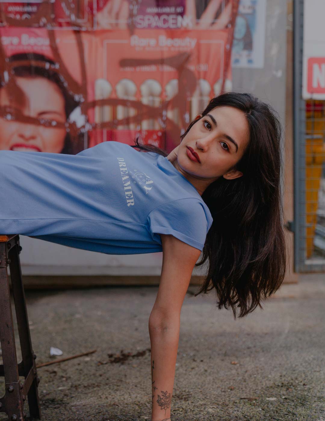 LEAF Rolled Sleeve Tee - Daydreamer